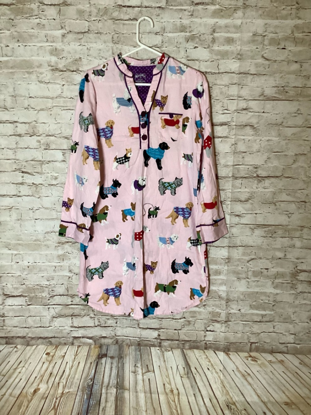 Nick & Nora “Chili Dog” nightgown